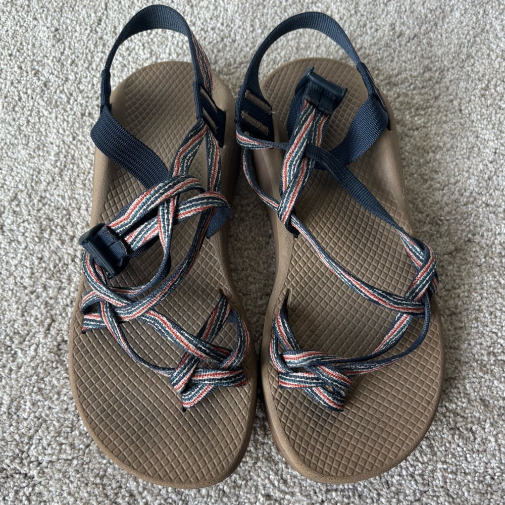 Chaco Zcloud X2 Double Strap Toe Loop Multicolor … - image 2